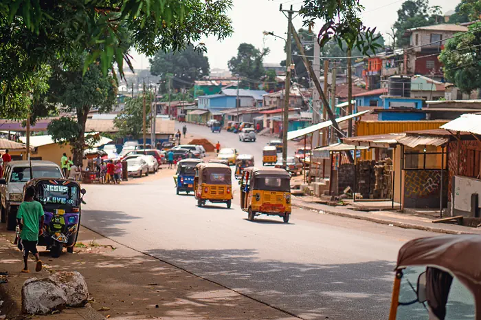 Die Straßen von Monrovia