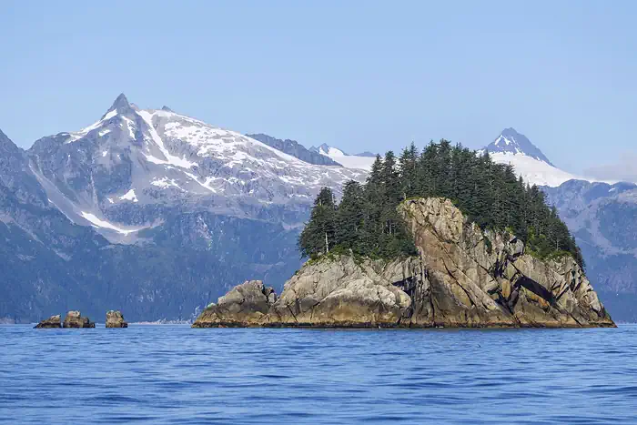 Küstenkandschaft im Kenai Fjords Mationalpark