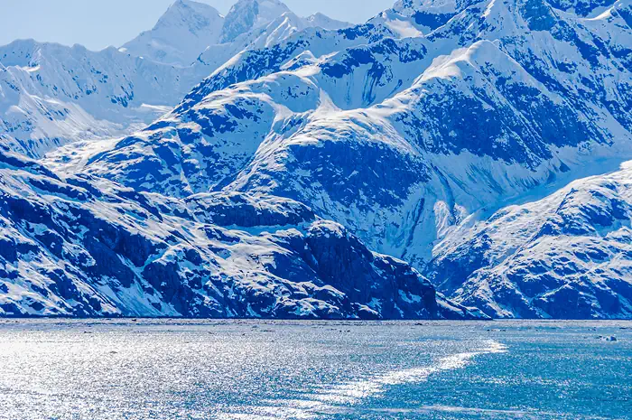 Bergpanorama am Meer im Nationalpark