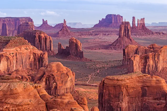 Felsenlandschaft im Monument Valley