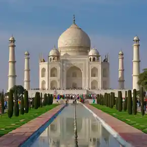 Taj Mahal in Agra, Indien