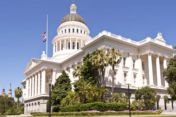 Regierungsgebäude von Kalifornien in Sacramento