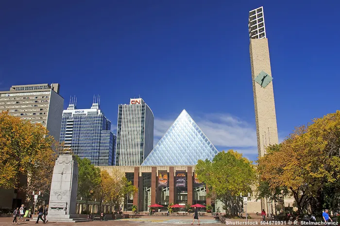 City Hall von Edmonton - Provinz Alberta