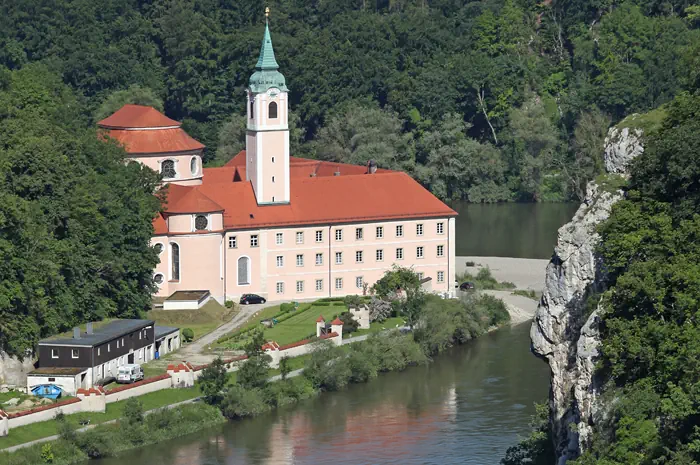 Kloster Weltenburg am Donaudurchbruch von Kelheim