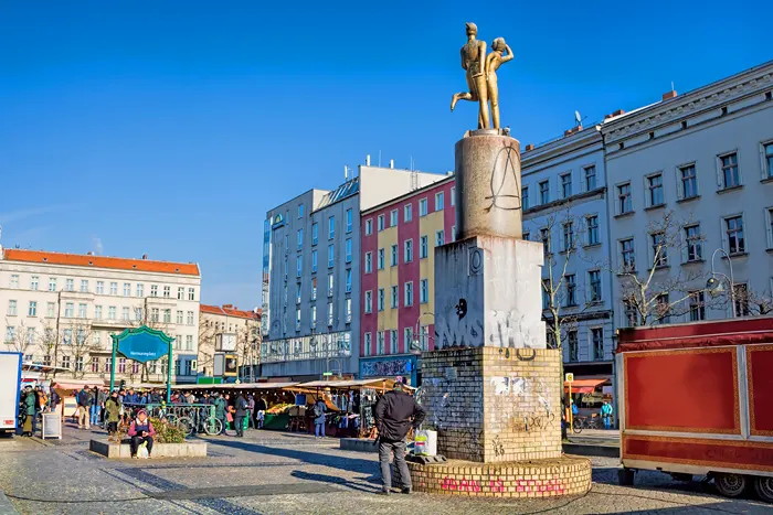 Markttag am Hermannplatz in Neukölln - Berlin