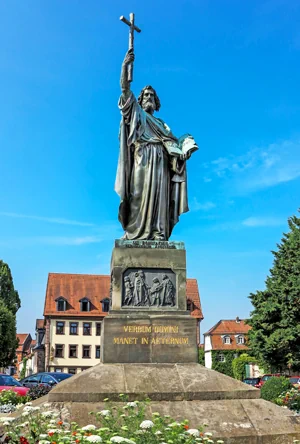 Bonifatius-Statue von J. W. Henschel - Fulda