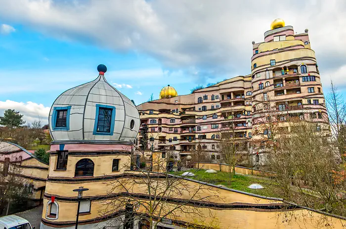 Hundertwasserhaus in Darmstadt - Hessen