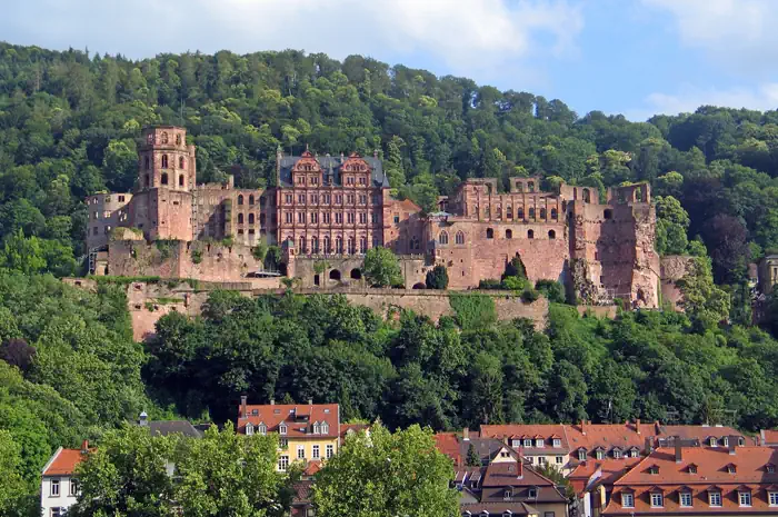Heidelberger Schloss am Neckar