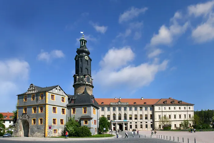 Residenzschloss in Weimar -  UNESCO-Weltkulturerbe