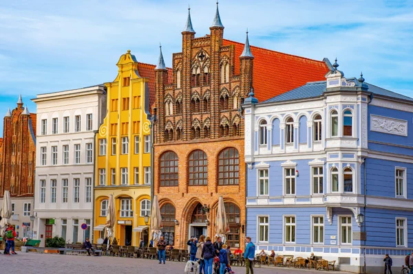 Stralsund - UNESCO-Weltkulturerbe - Kaufmannshäuser