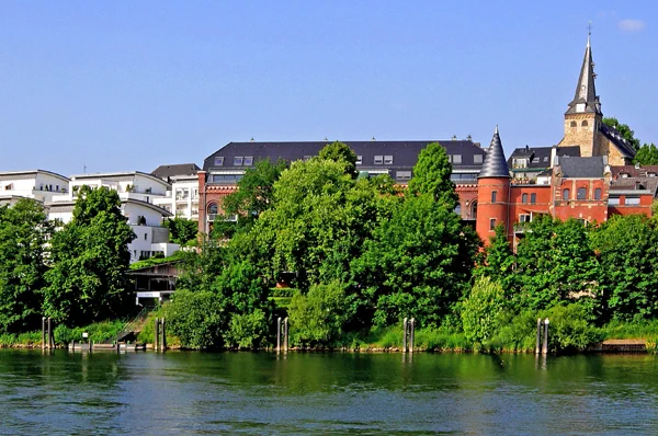 Stadtsilhouette von Essen Kettwig