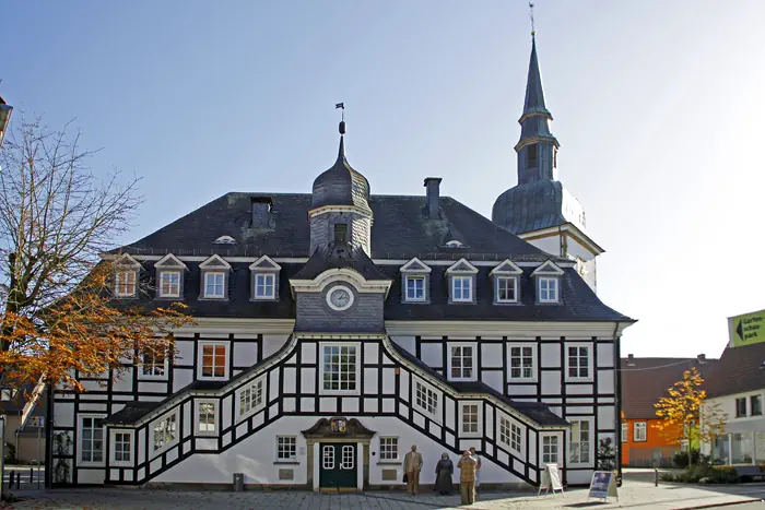 Historisches Rietberger Fachwerkrathaus - NRW