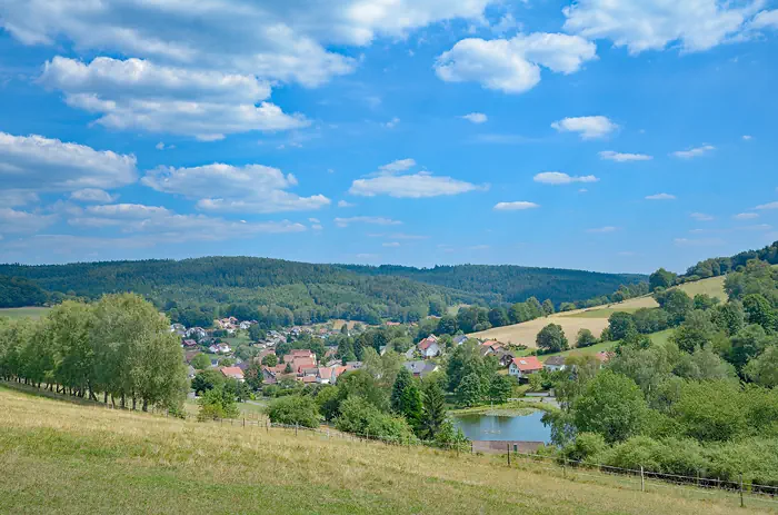 Panorama Flörsbachtal Spessart