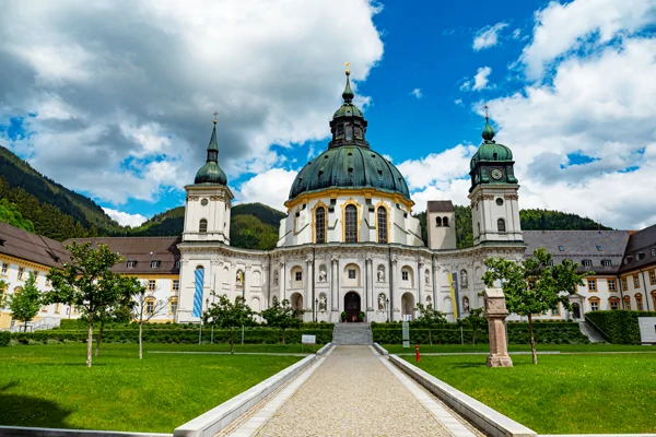 Kloster Ettal Ammergau in Bayern 