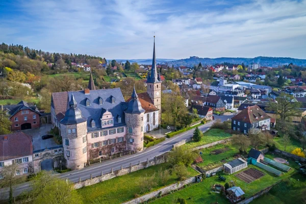 Schloss mit Schlosskirche in Ahorn - Coburger Land