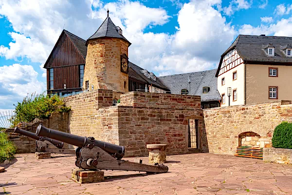 Schloss und Burganlage in Waldeck - Nordhessen