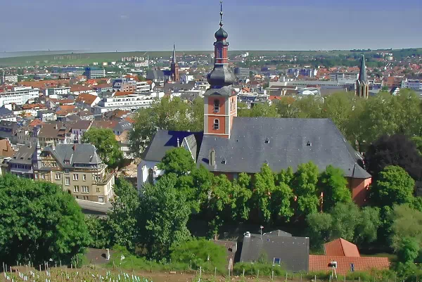 Panoramablick über Bad Kreuznach