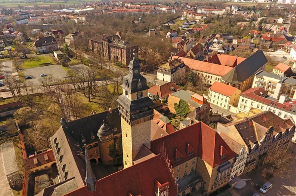 Altstadt von Zeitz - Panoramablick