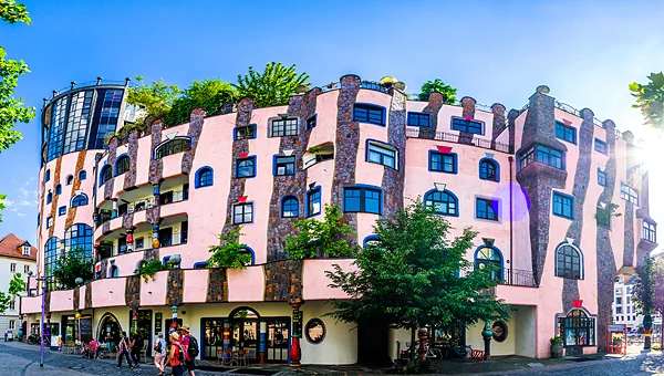  Grüne Zitadelle Hundertwasser Magdeburg