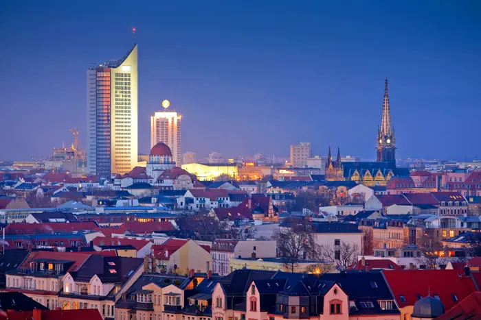 Skyline von Leipzig