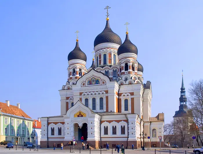 Alexander-Newski-Kathedrale auf dem Domberg in Tallinn