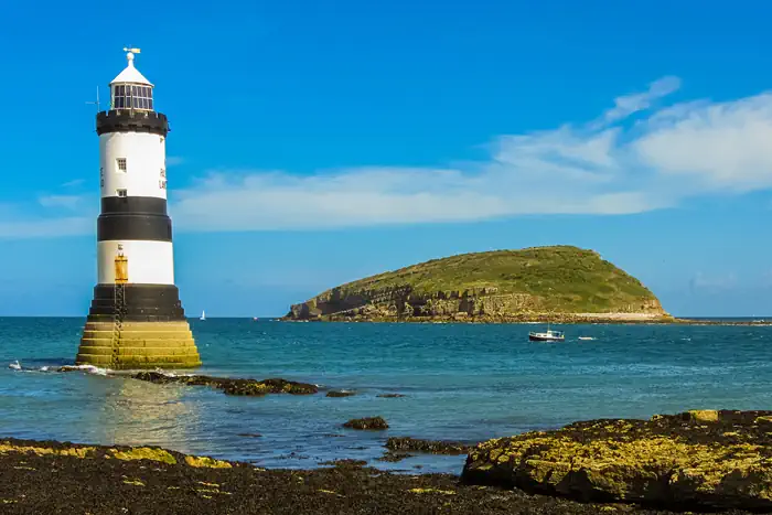 Penmon Lighthouse in Wales