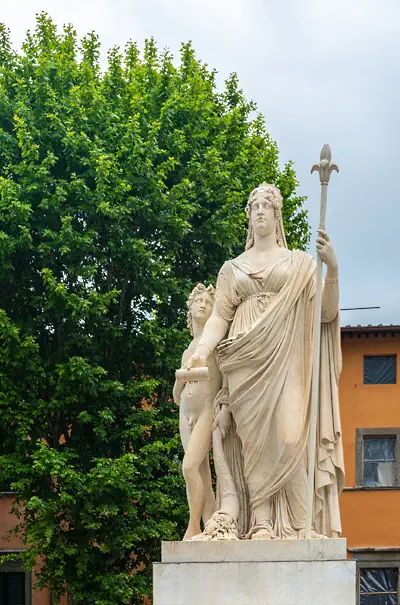 Marie Louise von Bourbon - Herrscherin Herzogtum Lucca am Fluss Serchio