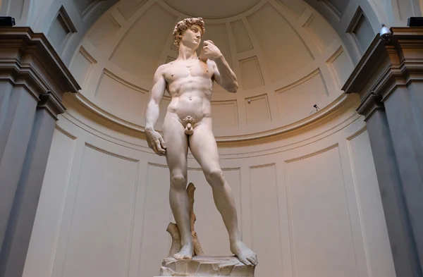 Marmor-Statue - David vom Michelangelo in Florenz