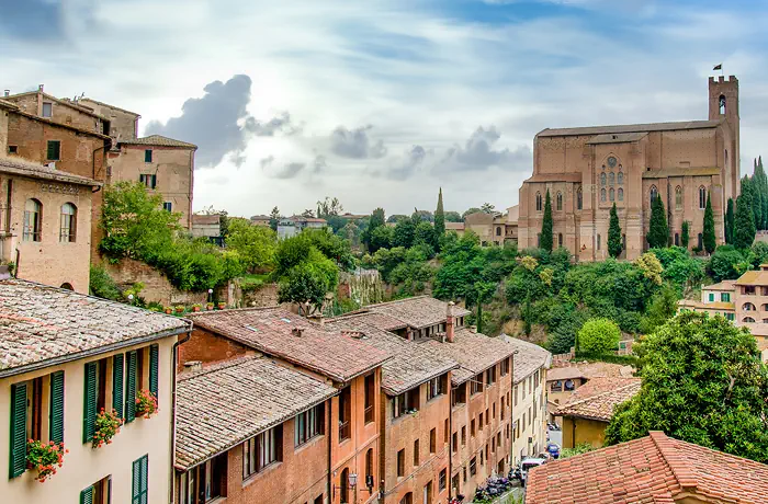 Basilika San Domenico in Siena in der Toskana