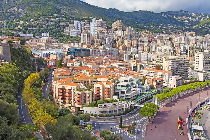 Fürstentum Monaco am Mittelmeer Monte-Carlo