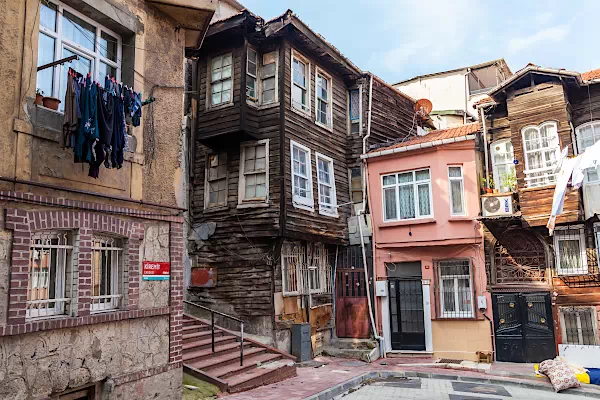 Historische Wohnhäuser in Balat