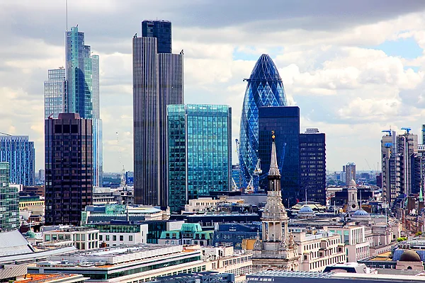 Skyline von London - UK