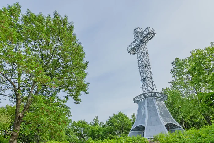 Gipfelkreuz Mont Royal bei Montreal