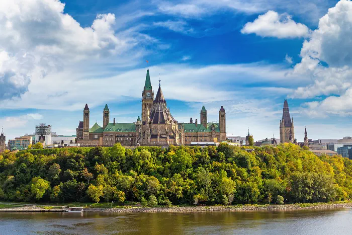 Parliament Hill - Regierungssitz in Ottawa