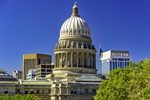 Idaho State Capitol in der Hauptstadt Boise