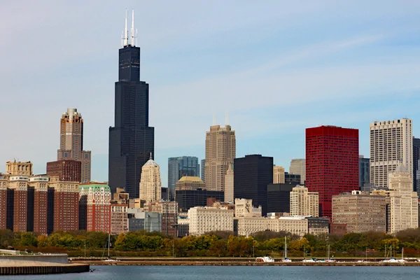 Willis Tower und Skyline Chicago Illinois