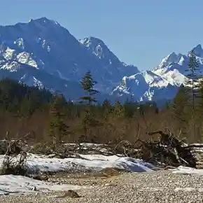 Gebirgslandschaft Alpen