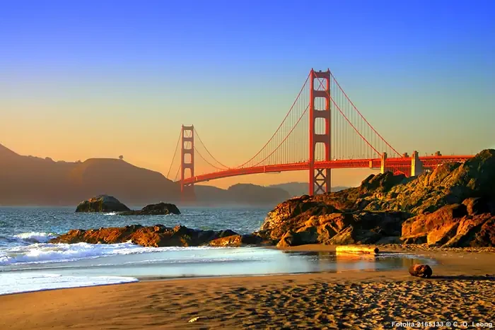 Golden Gate Bridge in San Francisco