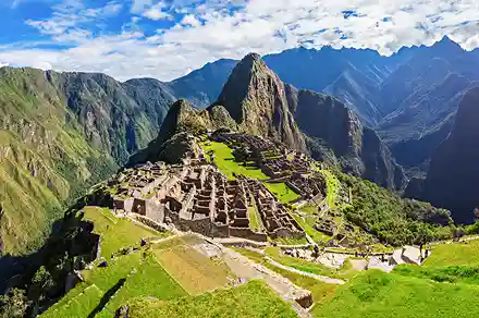 Inkastadt Machu Picchu in Peru