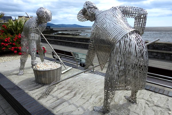 Cocklepickers-Sculpture Dundalk, County Louth