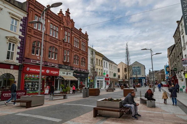 Tralee Fußgängerzone Innenstadt