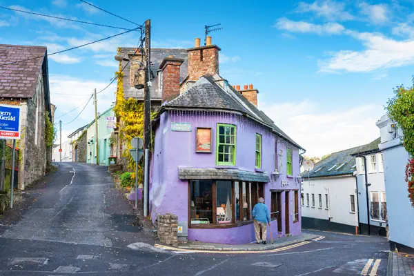 Blick in den urspronglichen Teil der Stadt Kinsale