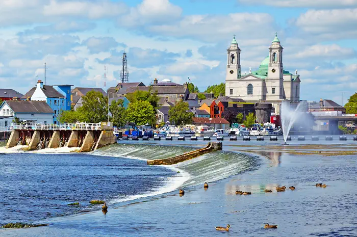 Shannon River in Athlone