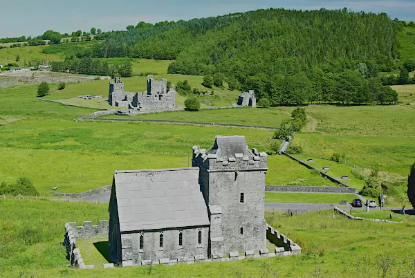 Klosterruine Fore Priory - Grafschaft Westmeath