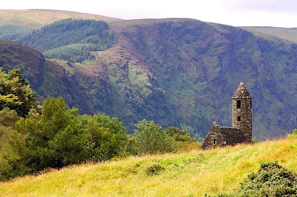 Glendalough Mountains in Wicklow