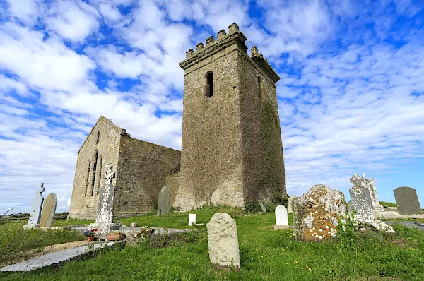 Kirchenruine in Templetown - County Wexford