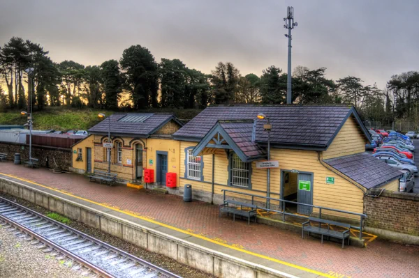 Bahnhof der Stadt Drogheda im County Louth