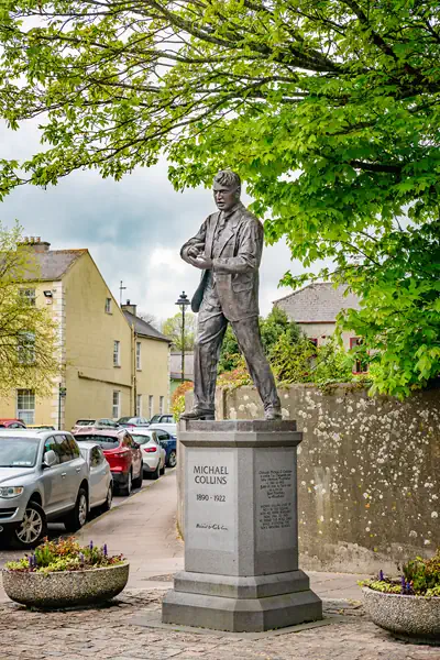 Statue des Rebellenführers Nichael Collins