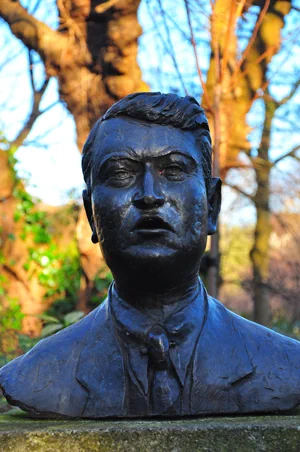 Büste von Michael Collins in Dublin