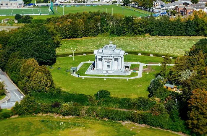 Dublin - Casino Marino von oben